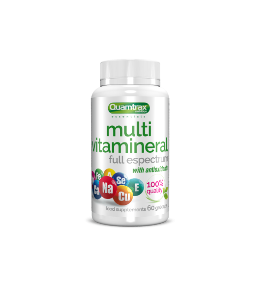 Multivitamineral 60 Gel Cápsulas - Quamtrax