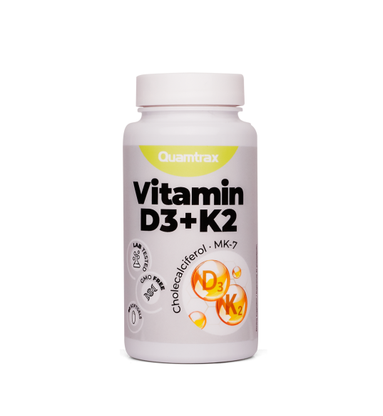 Vitamin D3+ K2 60 Cápsulas - Quamtrax