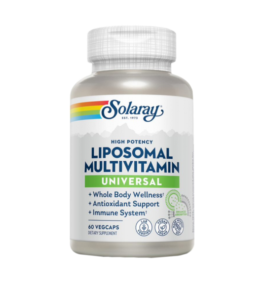 Liposomal Multivitamin Universal 60 Vegecaps - Solaray