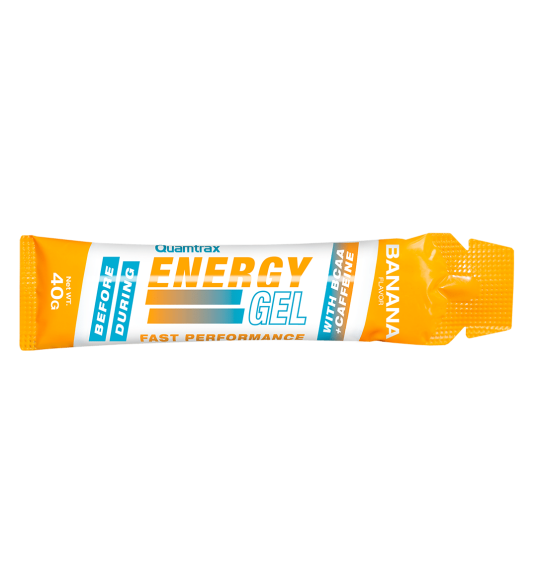 Energy Gel Banana con Bcaa y Cafeina - Quamtrax