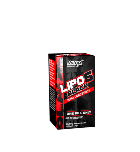 Lipo 6 Black Ultraconcentrate 60 Cápsulas de Nutrex