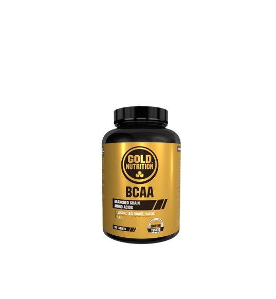 BCAA's 180 tabletas de Gold Nutrition