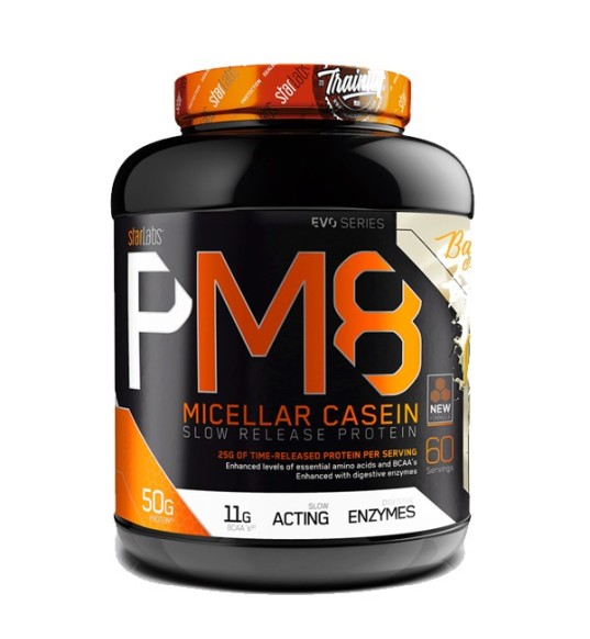 PM8 Micellar Casein 1810gr (4lb) - StarLabs