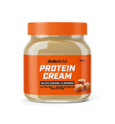 Protein Cream Caramelo Salado 400gr - Biotech Usa