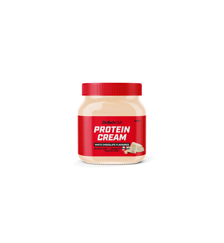 Protein Cream Chocolate Blanco 400gr - Biotech Usa