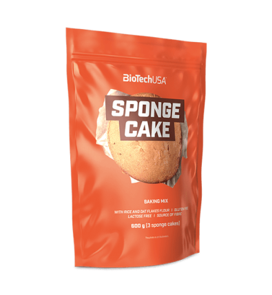 Bizcochos Sponge Cake Baking Mix 600gr - Biotech Usa