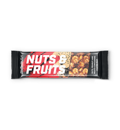 Nuts & Fruits 28x40g - Biotech Usa