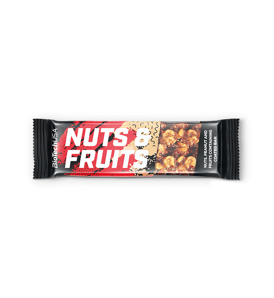 Nuts & Fruits 28x40g - Biotech Usa